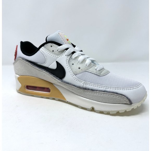 Nike Air Max 90 SE Swoosh Fiber White DV3335-100  NEW - Picture 4 of 7